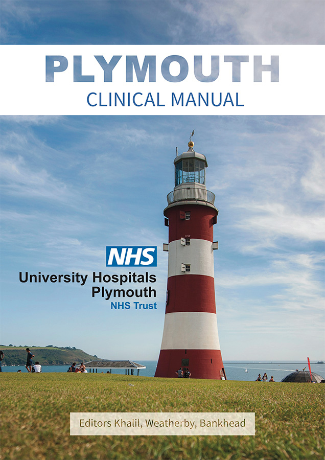 Plymouth Clinical Manual slide 1
